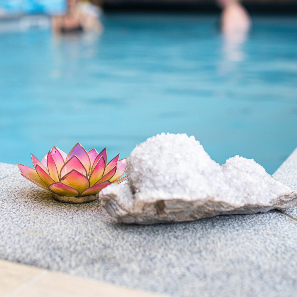 yoga en eau chaude piscine chauffée